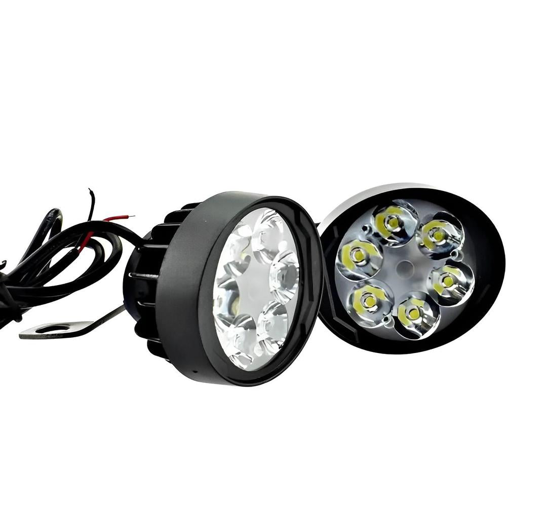 Premium LED Headlights for Motorcycles - Water Resistant & Long Range