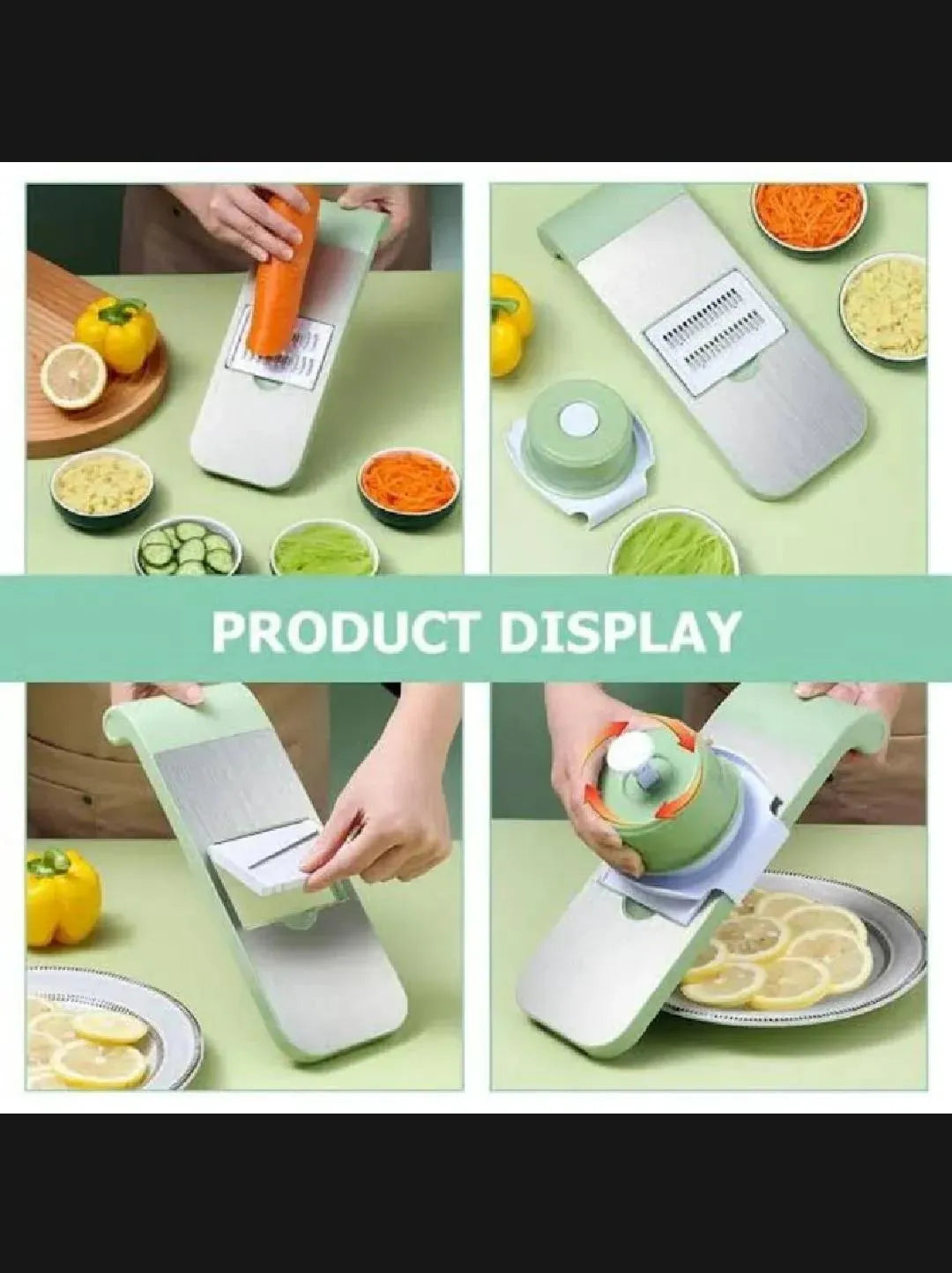 5-in-1 Vegetable Slicer Multi-Use Kitchen Tool