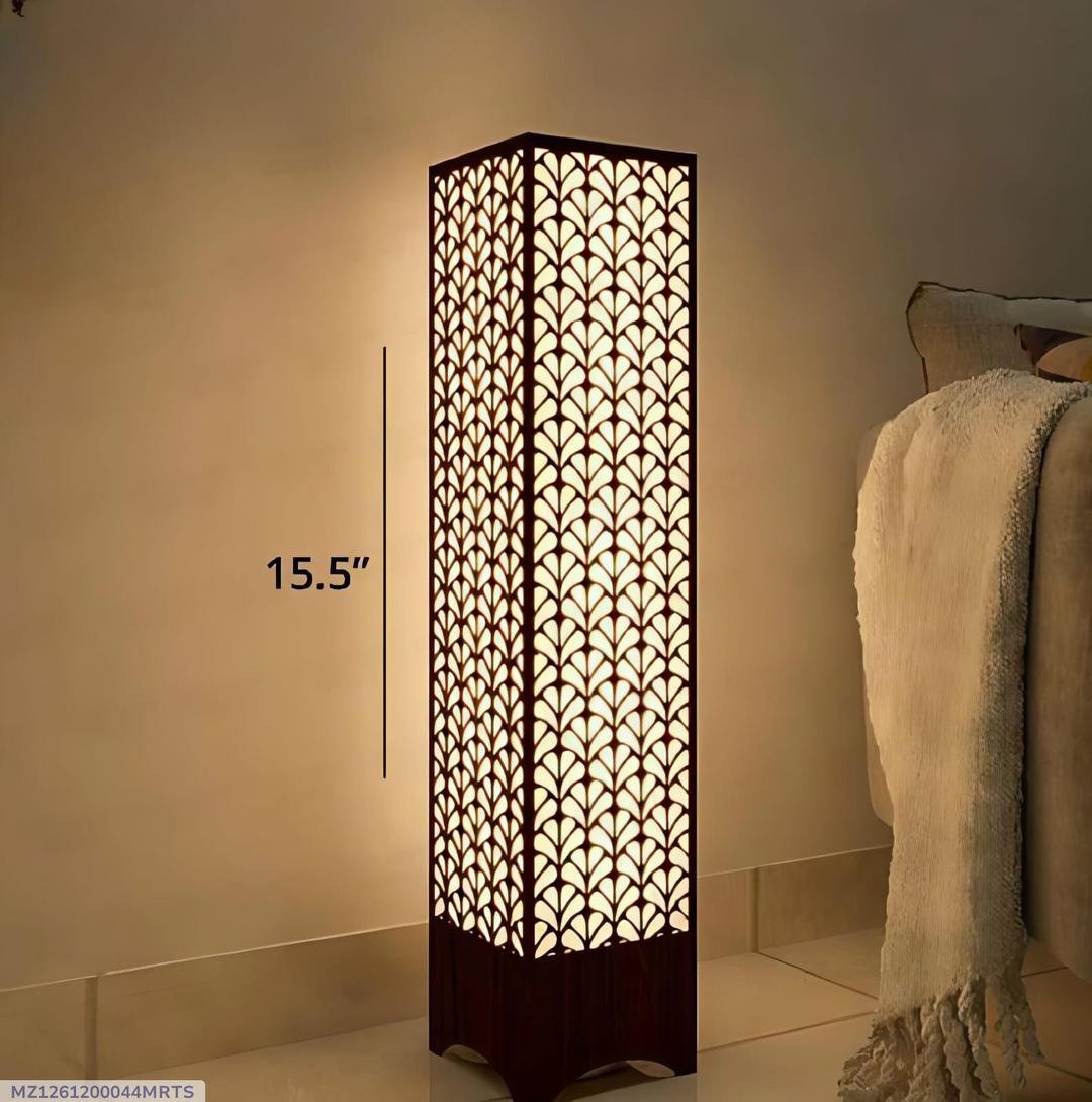 Modern Wooden Floor Lamp with Leaf Design for Home & Office