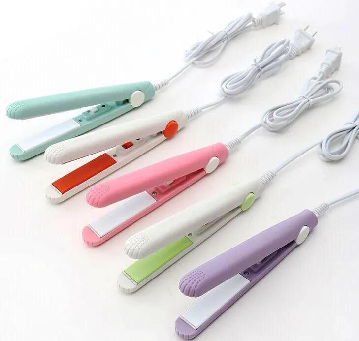 Mini Hair Straightener for Women Pink Teal Purple