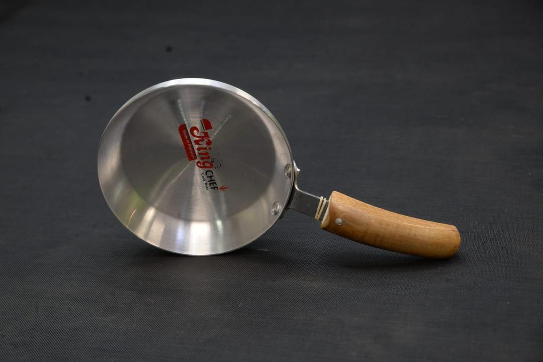 Premium Aluminum Frying Pan Set with Wooden Handles