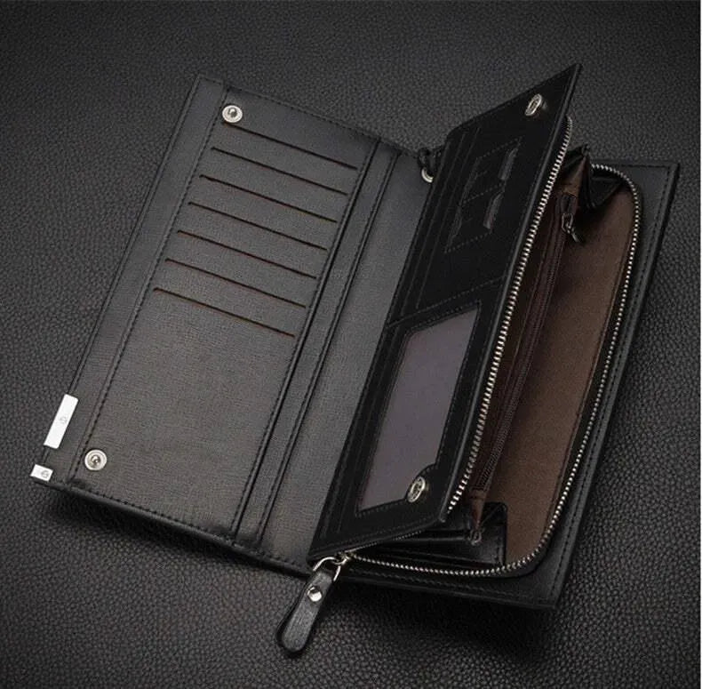Balenberry Long Wallet Men's Leather Wallet