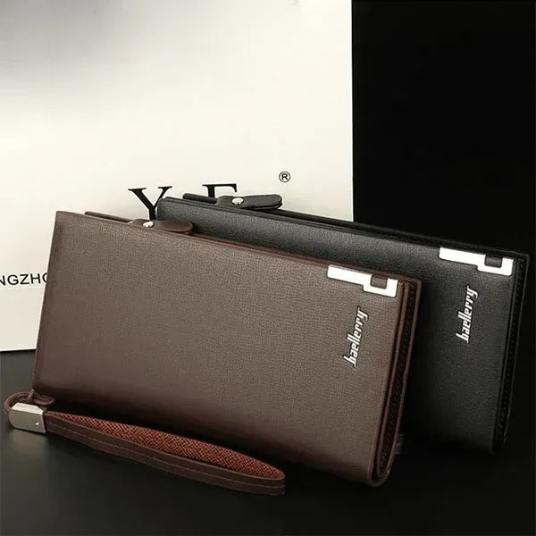 Balenberry Long Wallet Men's Leather Wallet