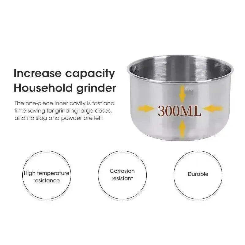 300W Stainless Steel Coffee Grinder R-711