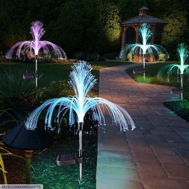 Light-Emitting Jellyfish Lights Solar Waterproof 8Hr