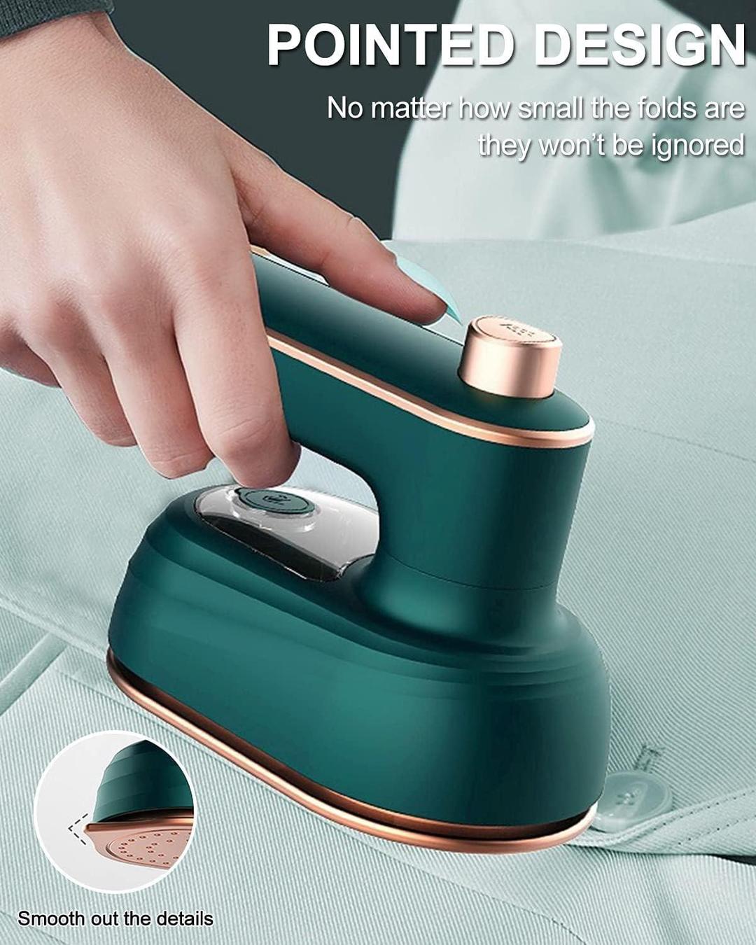 Stylish Steam Iron Green Rose Gold Pakistan